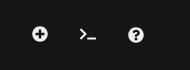 Web Terminal UI button